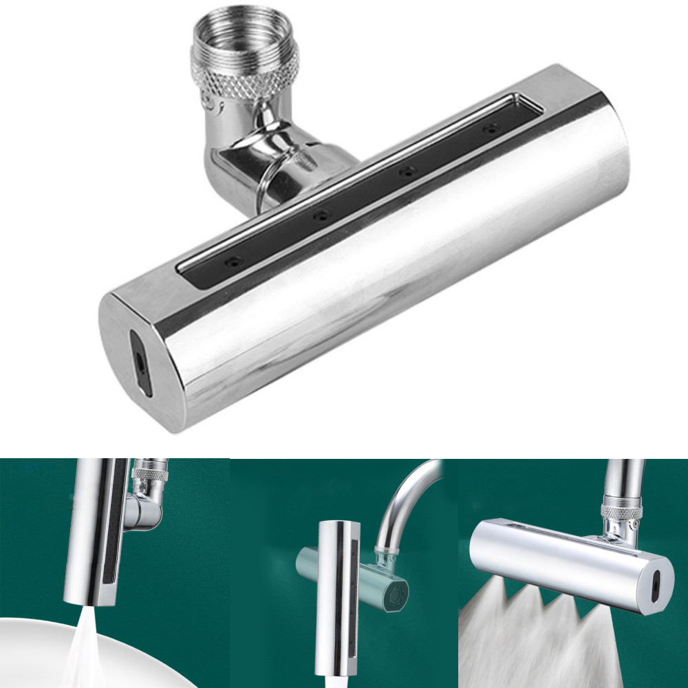 Насадка на кран поворотна 360°, 4 режими SHOWER HEAD / Насадка на змішувач для кухні / Аератор на кухню, фото 1