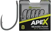 Гачок короповий RidgeMonkey Ape-X Beaked Point з борідкою #4 (10 шт./пач.)