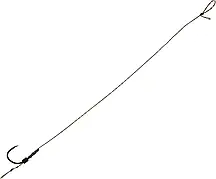 Поводок OrbitalX F1 Hair Rig Wide Gape #10 20lb 10cm (5шт/уп) ц:weed