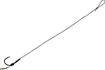 Поводок OrbitalX F1 Hair Rig Wide Gape #8 20lb 10cm (5шт/уп) ц:weed