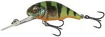 Воблер Savage Gear 3D Goby Crank Bait 40F 40mm 3.5g UV Firetiger