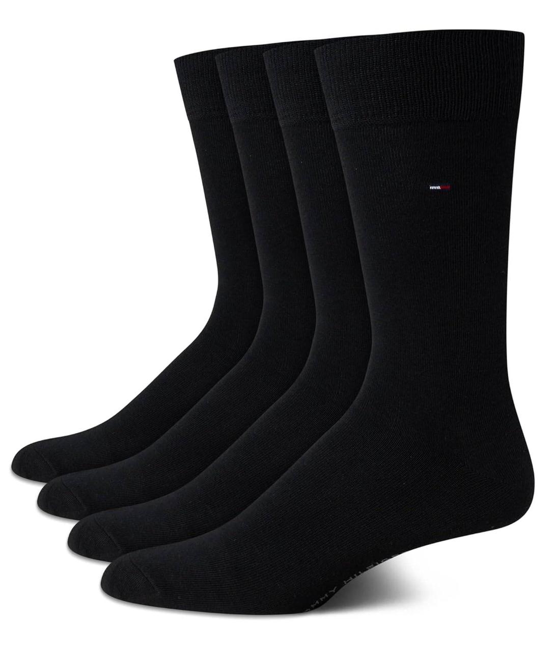 Набір чоловічих шкарпеток Tommy Hilfiger високі 1159831393 (Чорний 40-46), фото 1
