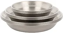 Набор посуды Snow Peak TW-021FK Renewed Tableware Set L Family Stainless steel