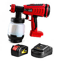 Фарбопульт акумуляторний GTM SG18/700BL + АКБ і ЗП (SG18/700BL_KIT)