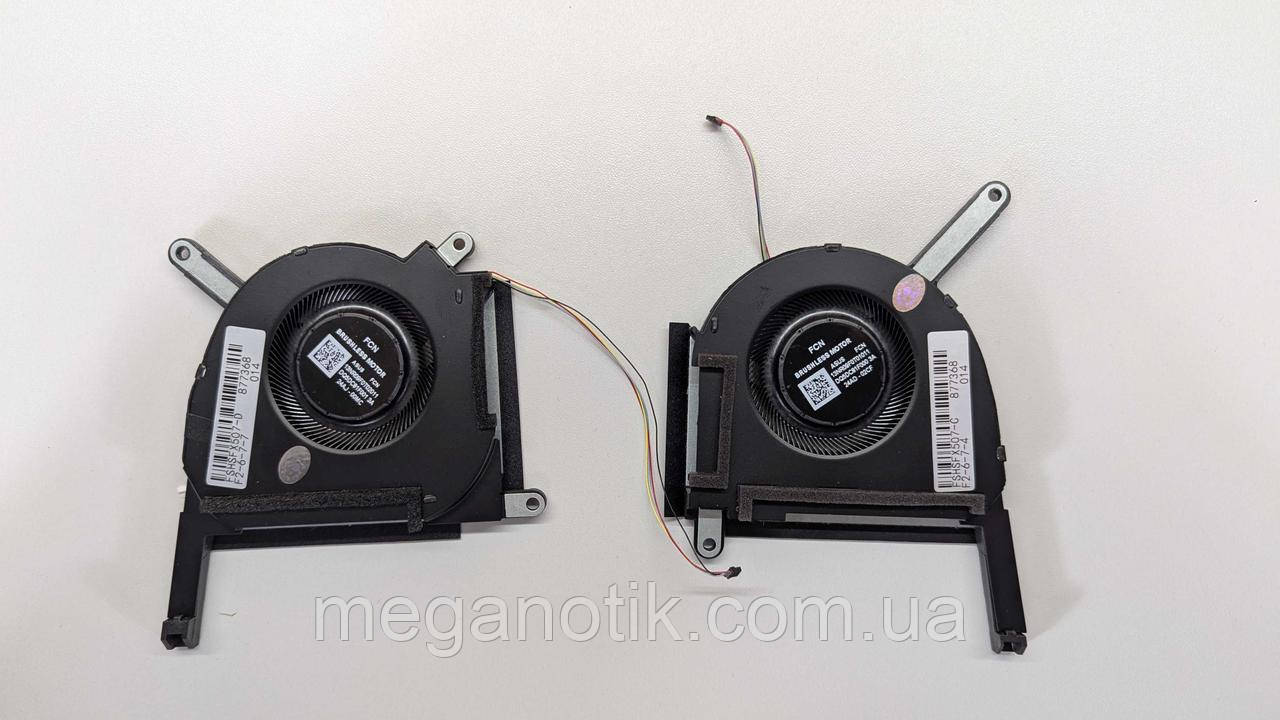 Кулер Вентилятор для ноутбука Asus TUF Tianxuan 3 F15 FX507Z FA507R FX707ZR FA707R RTX3060 RTX3070 RTX4060 RTX4070 12V GPU + CPU, фото 1