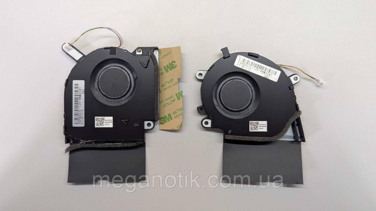 Кулер Вентилятор для ноутбука Asus G531G G531GW G531GV G731G G731GV G731GW 12V GPU + CPU (K830), фото 1