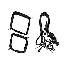 Розтяжка на ліжко Punishment — 5-Piece Bed Restraint Kit — Black, фото 3