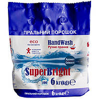 Пральний порошок Super Bright ручне прання 6 кг (90772680)