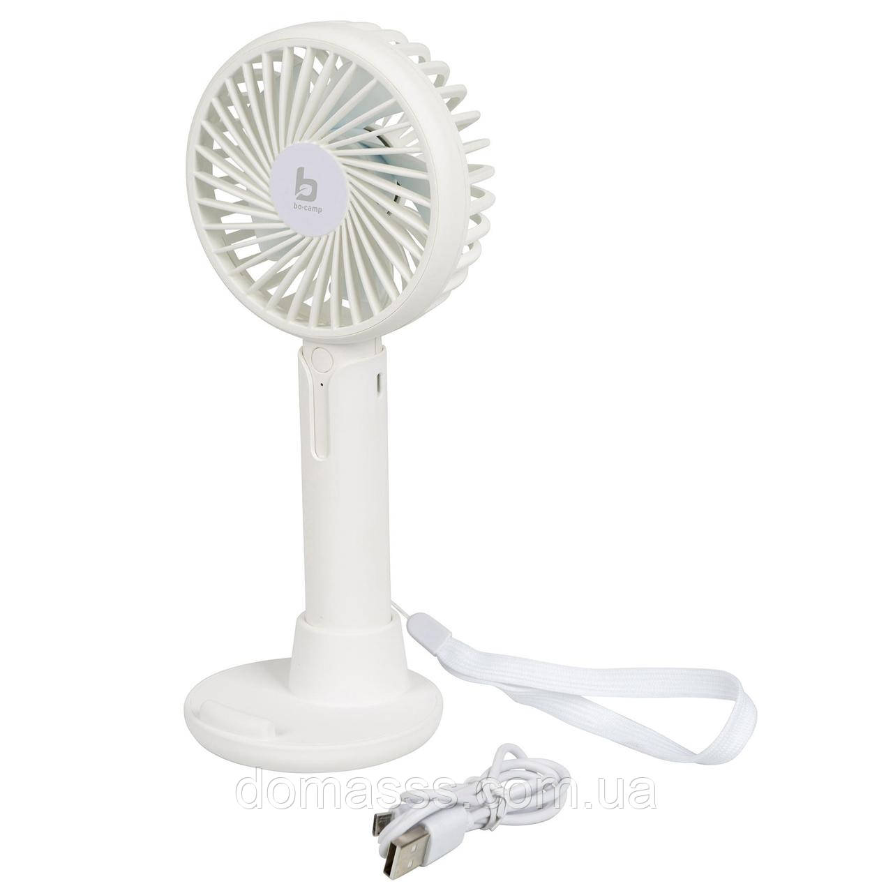 Вентилятор акумуляторний Bo-Camp Portable Fan With Holder White (8520952), фото 1