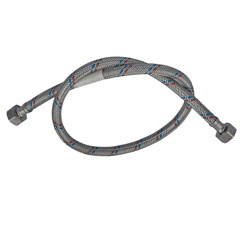 Гнучкий шланг для під'єднання води гайка 1/2" — гайка 1/2" (60 см) Zerix (ZX1552)