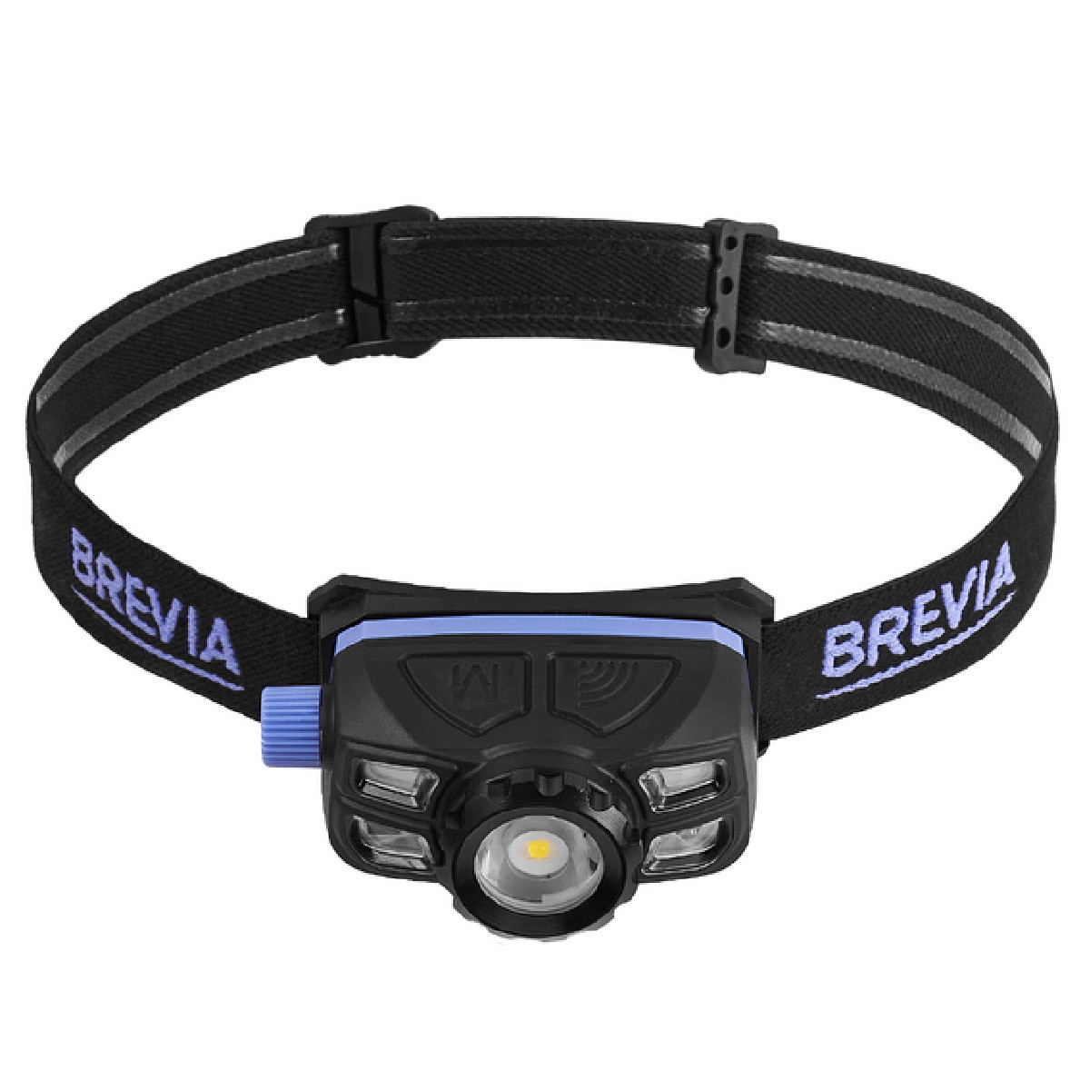Ліхтар налобний Brevia 400Lm, 5W LED, Zoom, Sensor, 1400mAh IP65, фото 1