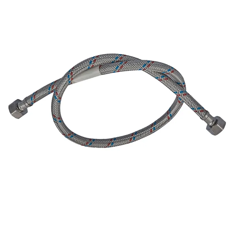 Гнучкий шланг для під'єднання води гайка 1/2" — гайка 1/2" (30 см) Zerix (ZX1549)