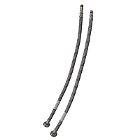 Гнучкі шланги для змішувача Гайка 1/2" - Штуцер M10 (30 см) 2 шт ZERIX (ZX1571)