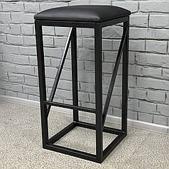 Барний стілець з м'яким сидінням екошкіра (390425)