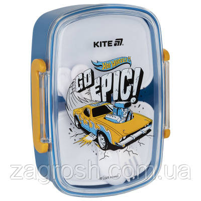 Promo Ціна! Ланч-бокс дитячий Kite Hot Wheels з наповненням 750 мл (HW25-181) - тільки на ZaGrosh.com.ua