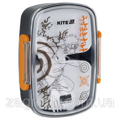 Promo Ціна! Ланч-бокс дитячий Kite Naruto з наповненням 750 мл (NR25-181) - тільки на ZaGrosh.com.ua