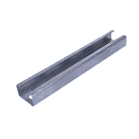 З'єднувач профілю 8х21х35х21х8 L-200, сталь оцинкована