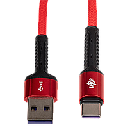 Кабель (шнур) LP USB 3.0 to USB Type-C 5A зі швидкою зарядкою (QC) 1м LS63C-5A