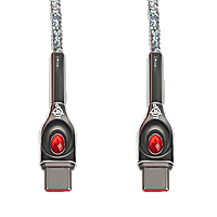 Кабель (шнур) LP USB Type-C to USB Type-C 65W зі швидкою зарядкою (QC) 2м C652MC