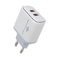 Зарядка для телефону LP 35W (Type-C + Type-C) PD + кабель (Type C to Lightning) 35WCH