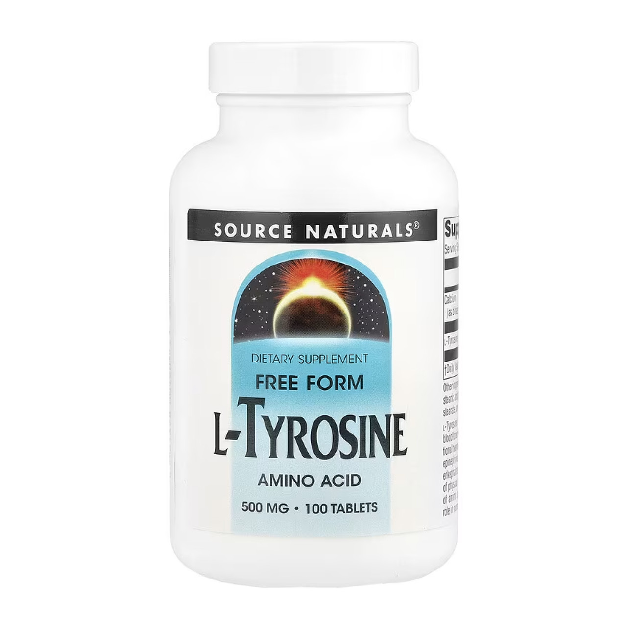 L-Tyrosine 500mg - 100 tabs