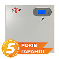 Акумулятор LP LiFePO4 51,2V - 100 Ah 5120Wh (Smart BMS 100A) з LCD WAB RS485/CAN
