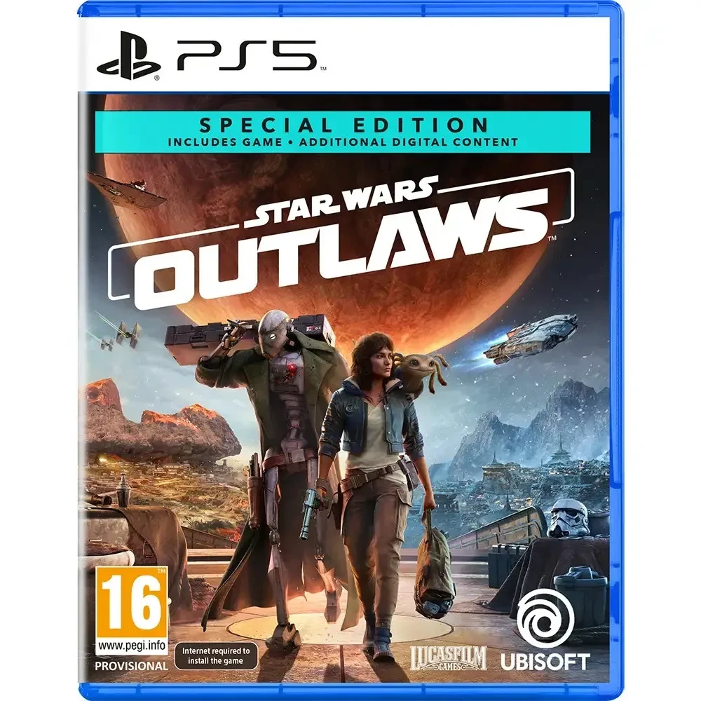 Гра для PS5 Sony Star Wars Outlaws Limited Edition Blu-ray диск