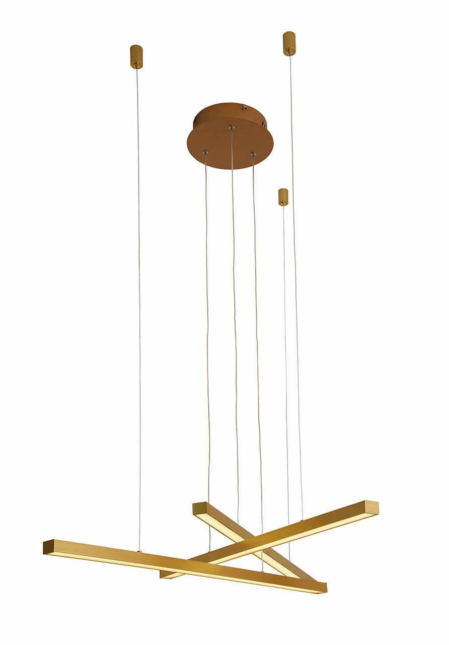 Люстра 918LP457-3 GD 800MM, фото 1