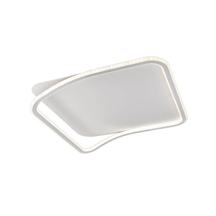 Квадратна люстра з пультом 70 W (7871024), фото 1