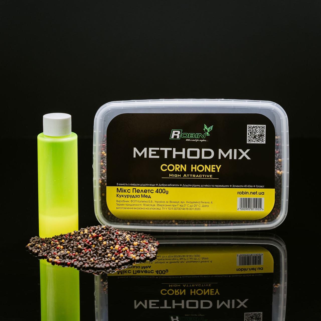 Метод мікс Robin High Attractive Corn-Honey 400g