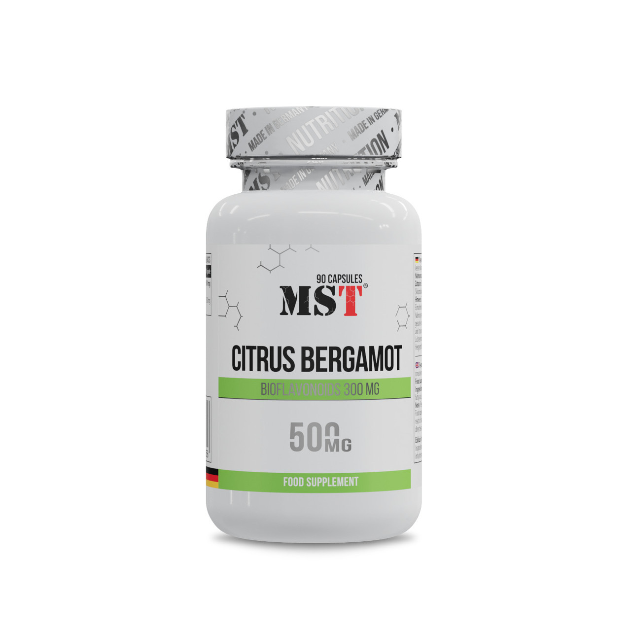 MST® Citrus Bergamot 500 mg 90 caps, фото 1