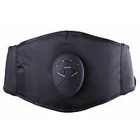 Электропояс для похудения, Черный / Миостимулятор для мышц / Фитнес пояс / Стимулятор мышц для фитнеса