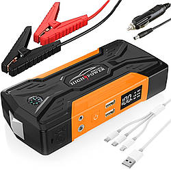 Пусковий пристрій 1000А з двома USB портами модель JUMPSTARTER QY28 / Пусковий пристрій для автомобіля