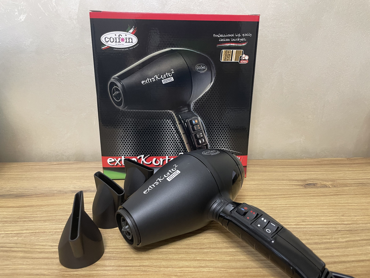 Фен професійний Coifin Extra Korto2 Ionic 2400 Вт