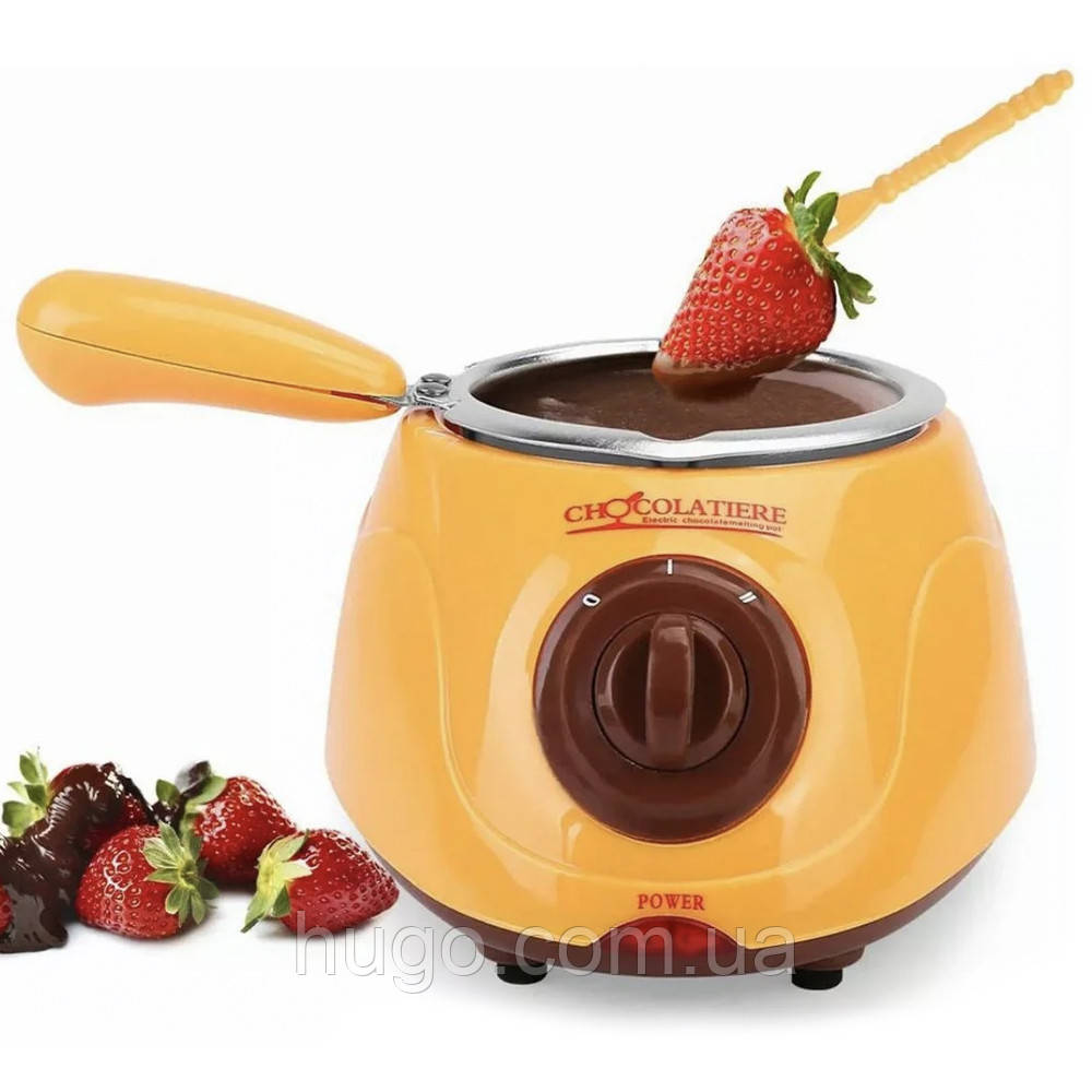 Шоколадний фонтан Chocolatiere / Прилад для приготування фондю / Фондюшниця, фото 1