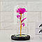 Вічна троянда в колбі з підсвічуванням / Квітка в колбі / Вічна троянда, фото 4