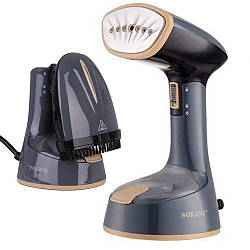 Ручний відпарювач Sokany SK-3065, 1500 Вт / Відпарювач ручний / Паровідпарювач