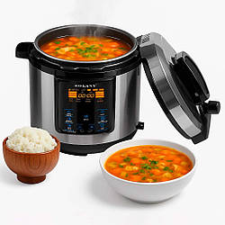 Мультиварка на 7л, 1000Вт, Sokany SK-07055 / Мультиварка скороварка / Пароварка