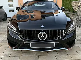 Решітка радіатора для Mercedes S-class C217 Coupe ABS-пластик
