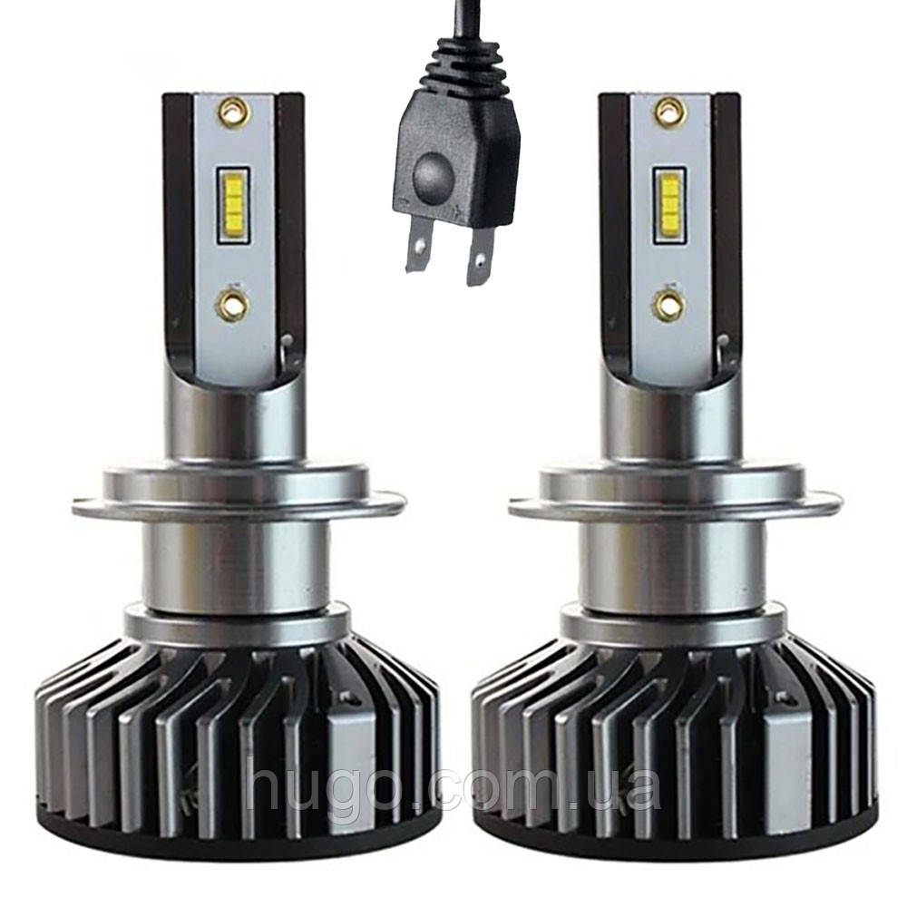Світлодіодні LED лампи для фар H11 F2 ZES, 36W, 8000Lm, 2шт / Світлодіодні лампи для авто / Автолампа, фото 1