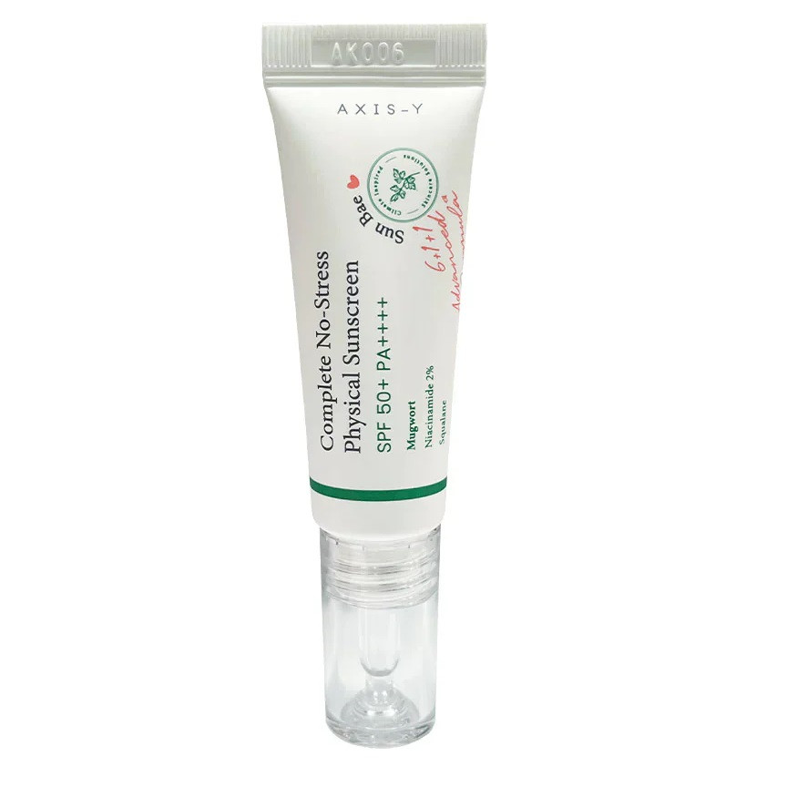 Сонцезахисний крем AXIS-Y Complete No-Stress Physical Sunscreen мініатюра 10 мл