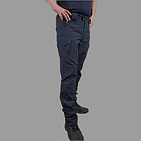 Брюки тактичні (тканина міні рип-стоп, темно-сині)