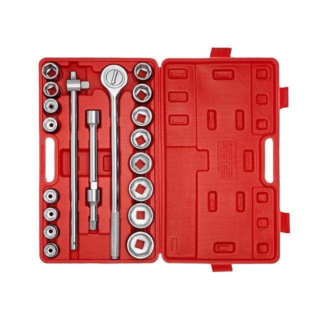 Набір головок і комплектуючих, 3/4", 21 од. INTERTOOL HT-2221