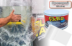 Водонепроникна ізоляційна стрічка FLEX TAPE Transparent 150*5 cm