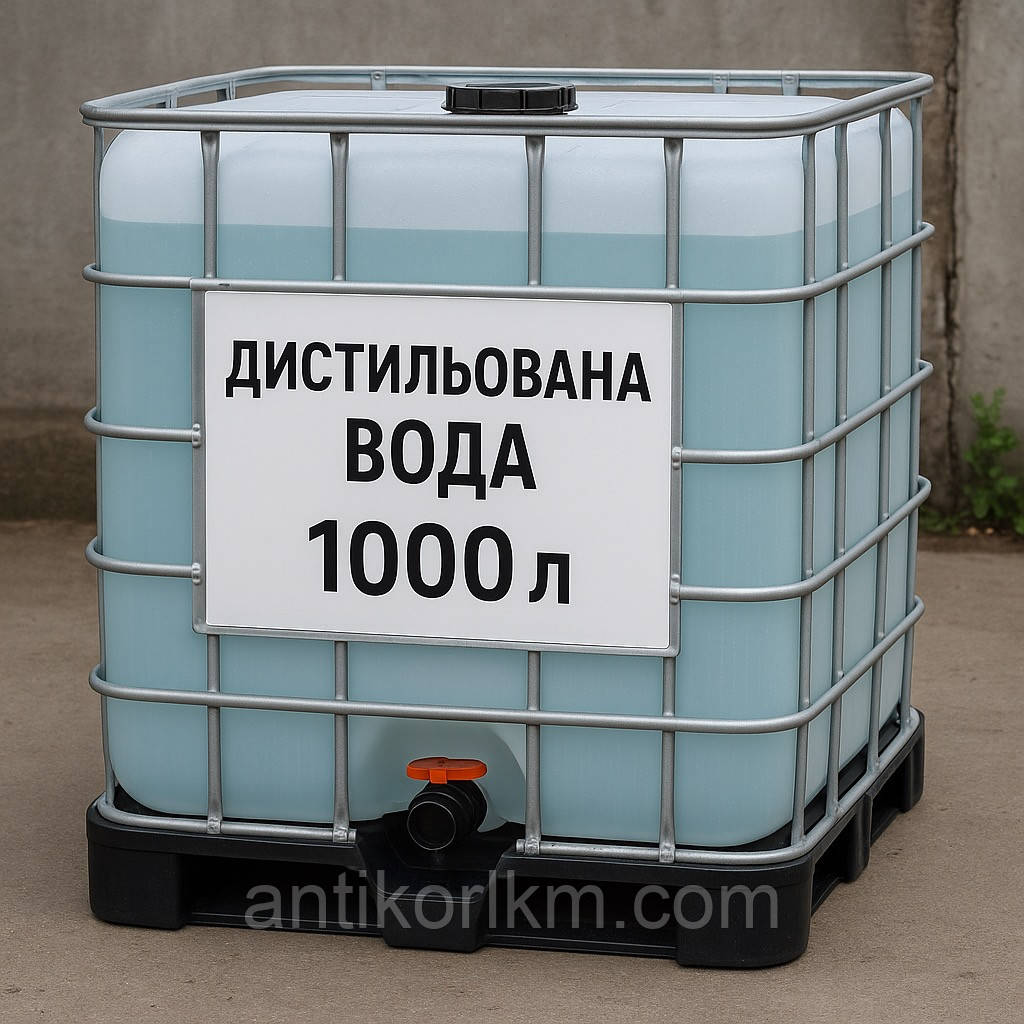 Дистильована Вода, Єврокуб 1000 л