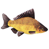 М'яка 3д іграшка золотий Карась, 56 см