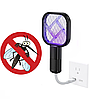 Знищувач комарів ультрафіолетова USB-губець комах мухобійка Електрична пастка Mosquito Swatter