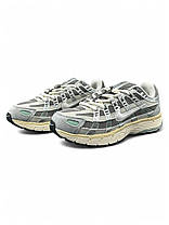 Жіночі кросівки Nike P-6000 Grey Green Найк П-6000 Сірі з зеленим замша текстиль демісезонні демісезонні, фото 5
