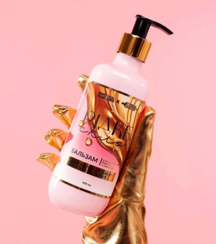 Бальзам для волосся "Рідке скло" Soika & GTM, 400 мл, фото 1