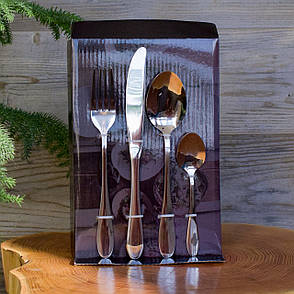 Набір столових приладів із нержавіючої сталі, 24 предмети Edenberg, фото 1